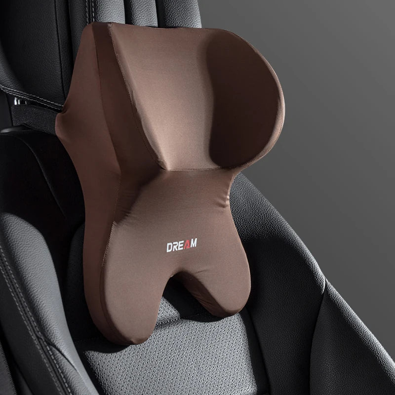 Universal Car Lumbar Support Headrest Neck Pillow