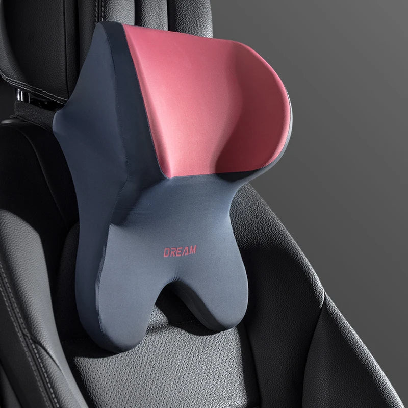 Universal Car Lumbar Support Headrest Neck Pillow