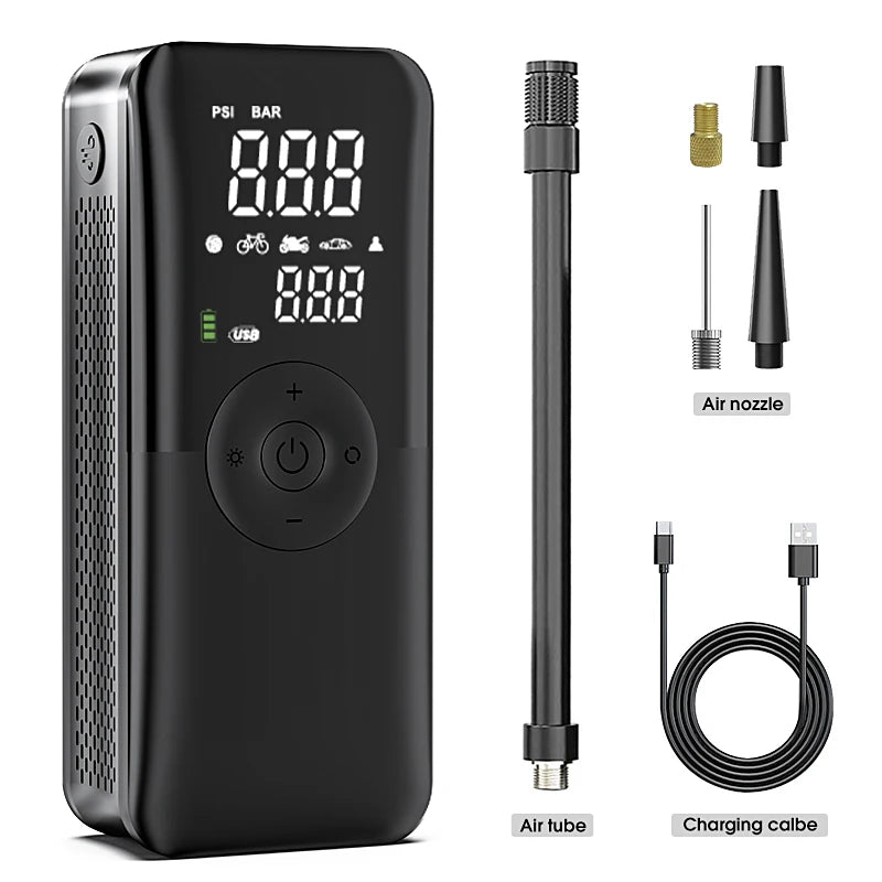 Rechargeable Cordless Tire Air Inflator Pump