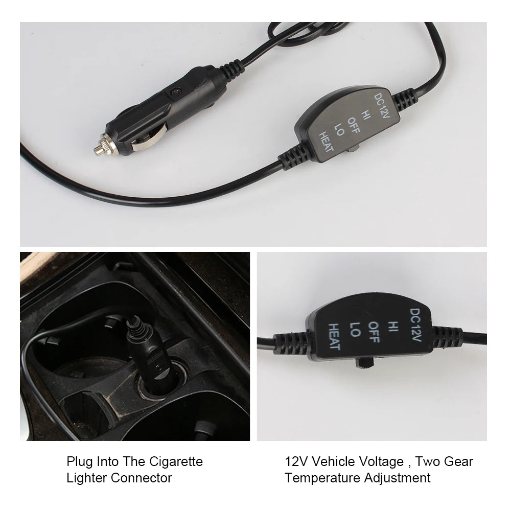 Household 12V Electric Heated Car Seat Cushion