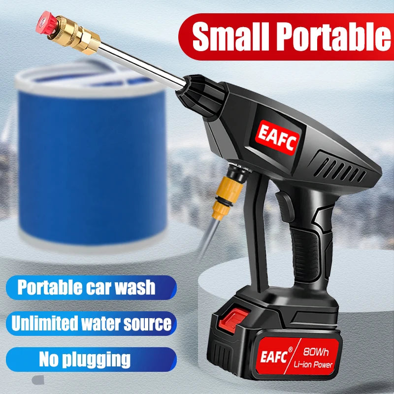 500W Portable Electric Water Car Washer Gun