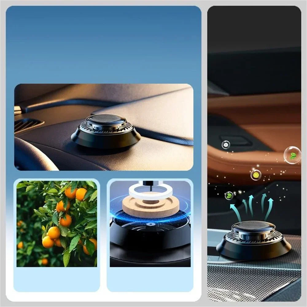 Automatic Rotation Solar Car Aromatherapy Diffuser