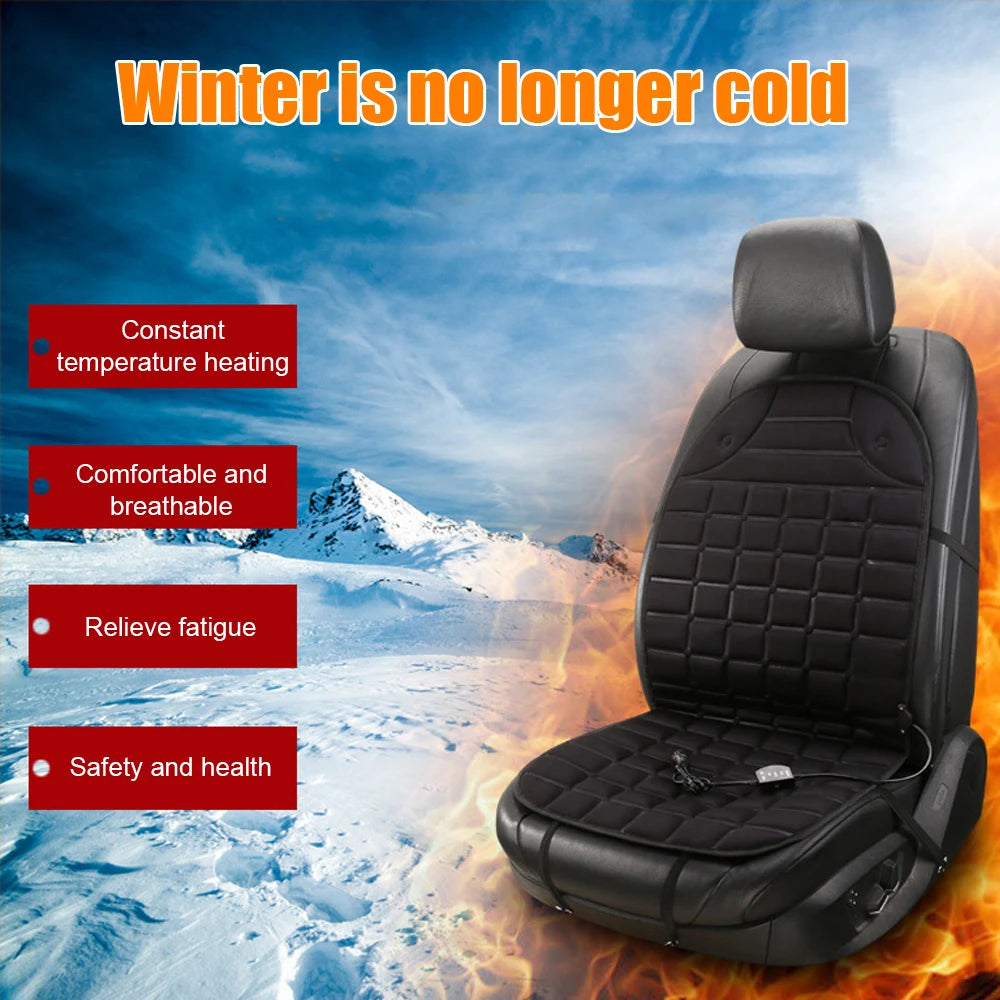 Household 12V Electric Heated Car Seat Cushion