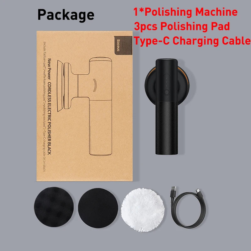 Cordless Electric Car Polisher Device