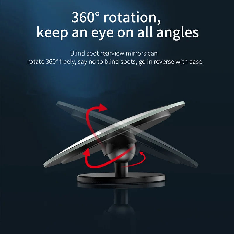 360 Car Rear View Blind Spot Mirror