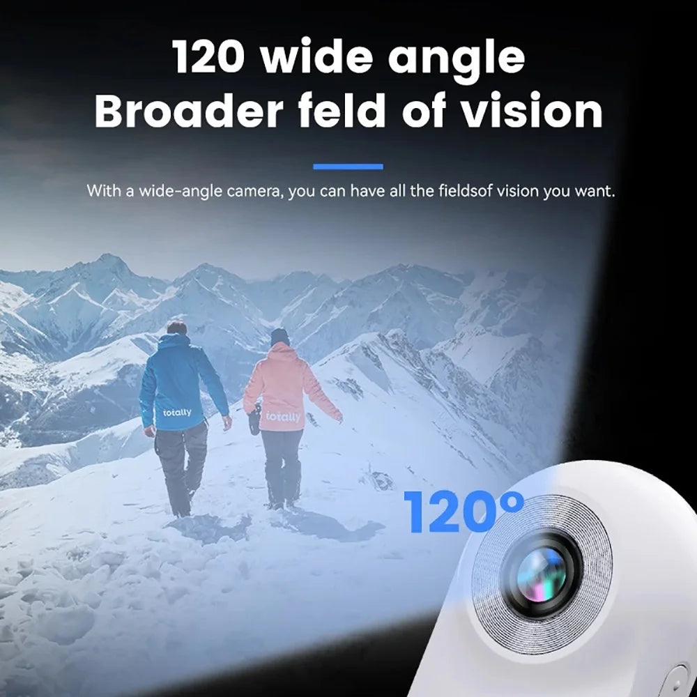 Outdoor Mini 360 Rotating 1080P Sports Camera