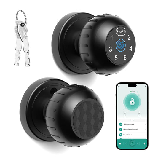 Smart Fingerprint Touchscreen Door Lock
