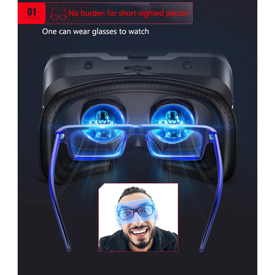 3D VR Virtual Reality Headset