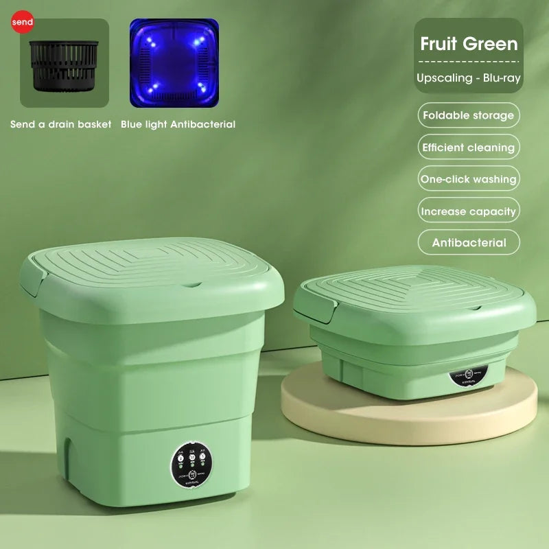 Portable Folding Mini Underwear Washing Machine