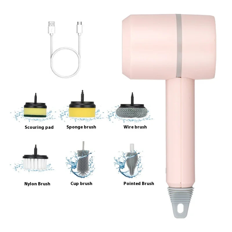 Household Electric Toilet Cleaning Brush