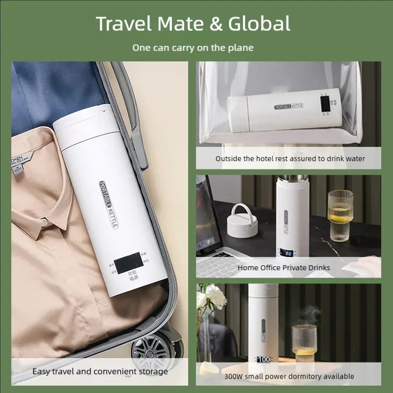 500ML Portable Electric Tea Coffee Kettle