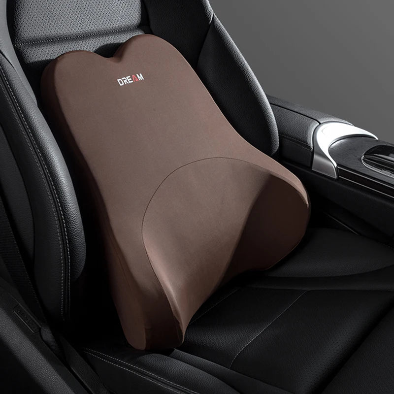 Universal Car Lumbar Support Headrest Neck Pillow