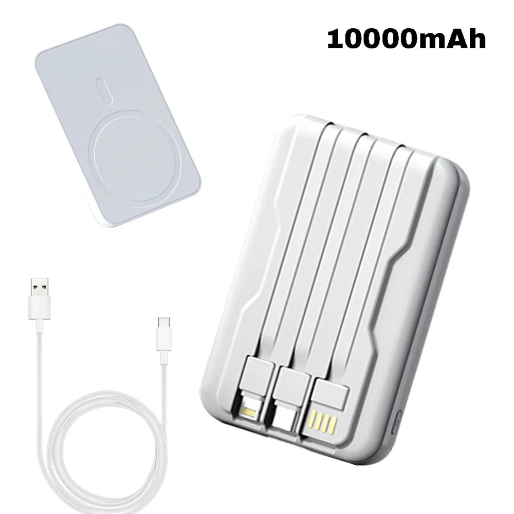 Portable 10000mAh Wireless Fast Magnetic Power Bank