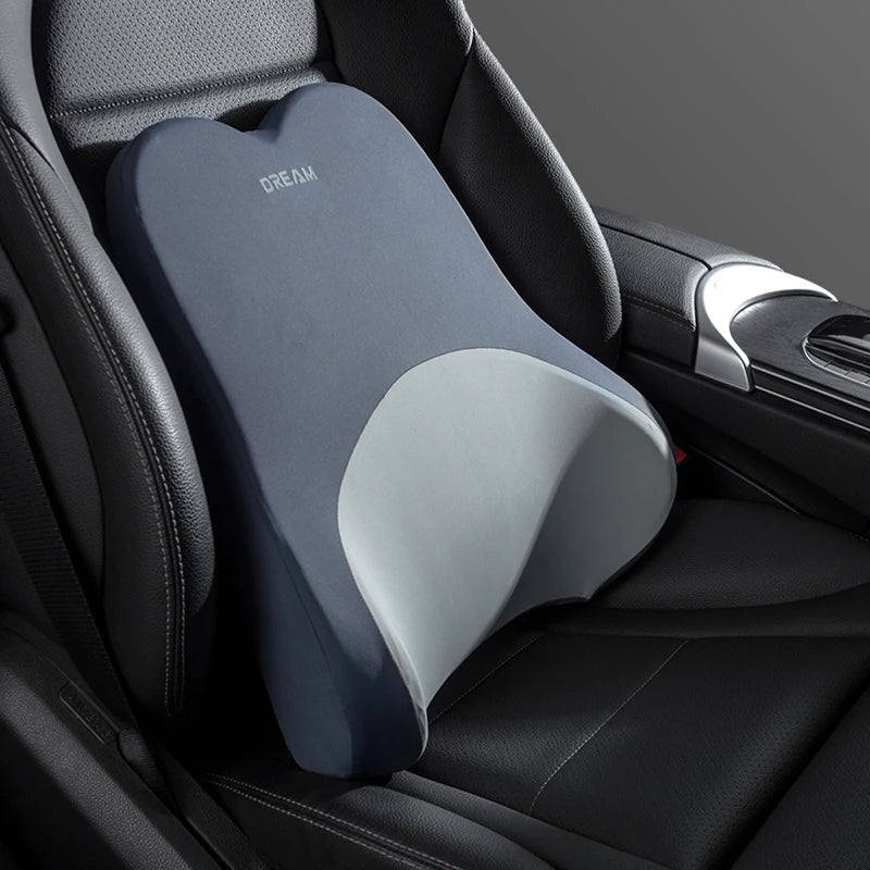 Universal Car Lumbar Support Headrest Neck Pillow