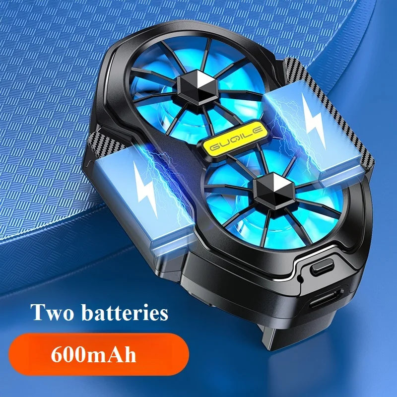 Rechargeable Dual Mobile Phone Cooler Fan