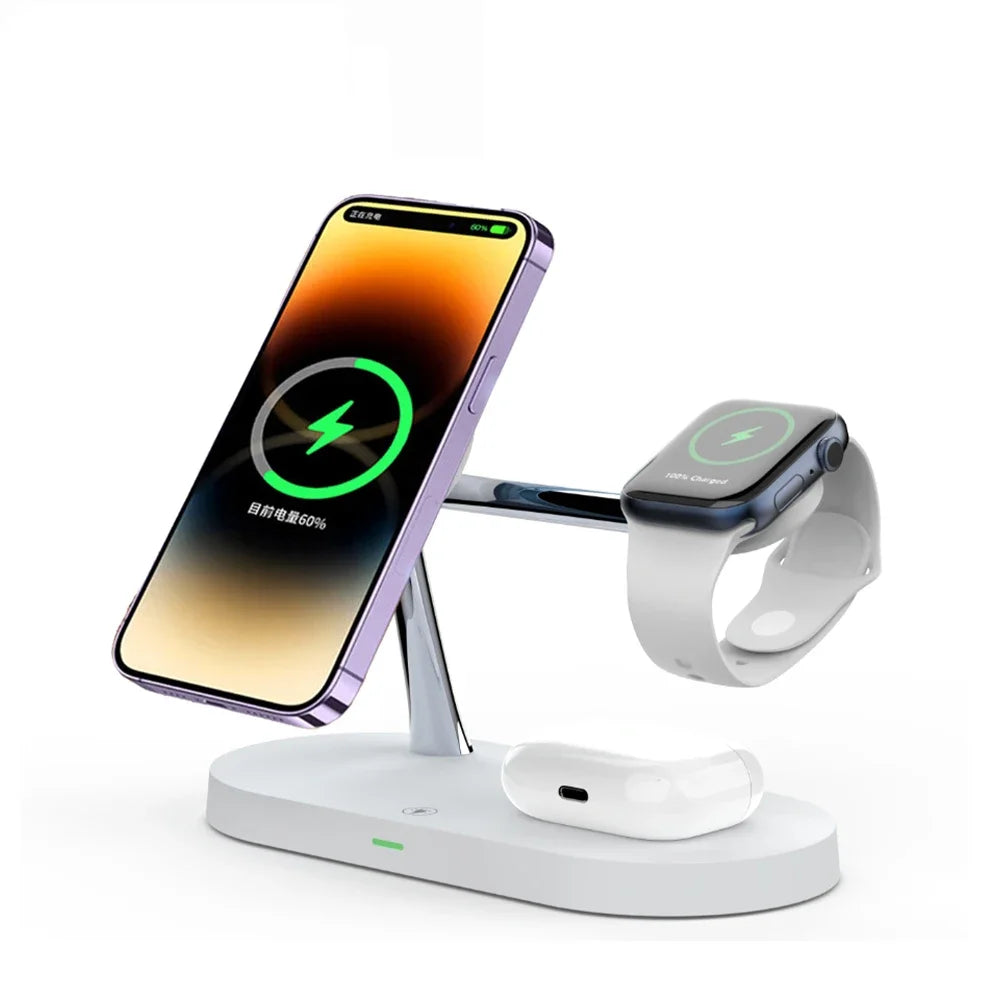 3-in-1 Magnetic Wireless Charger Stand