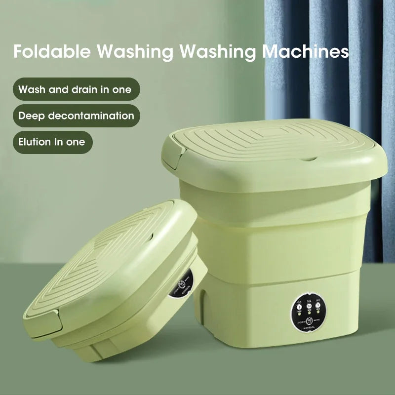 Portable Folding Mini Underwear Washing Machine