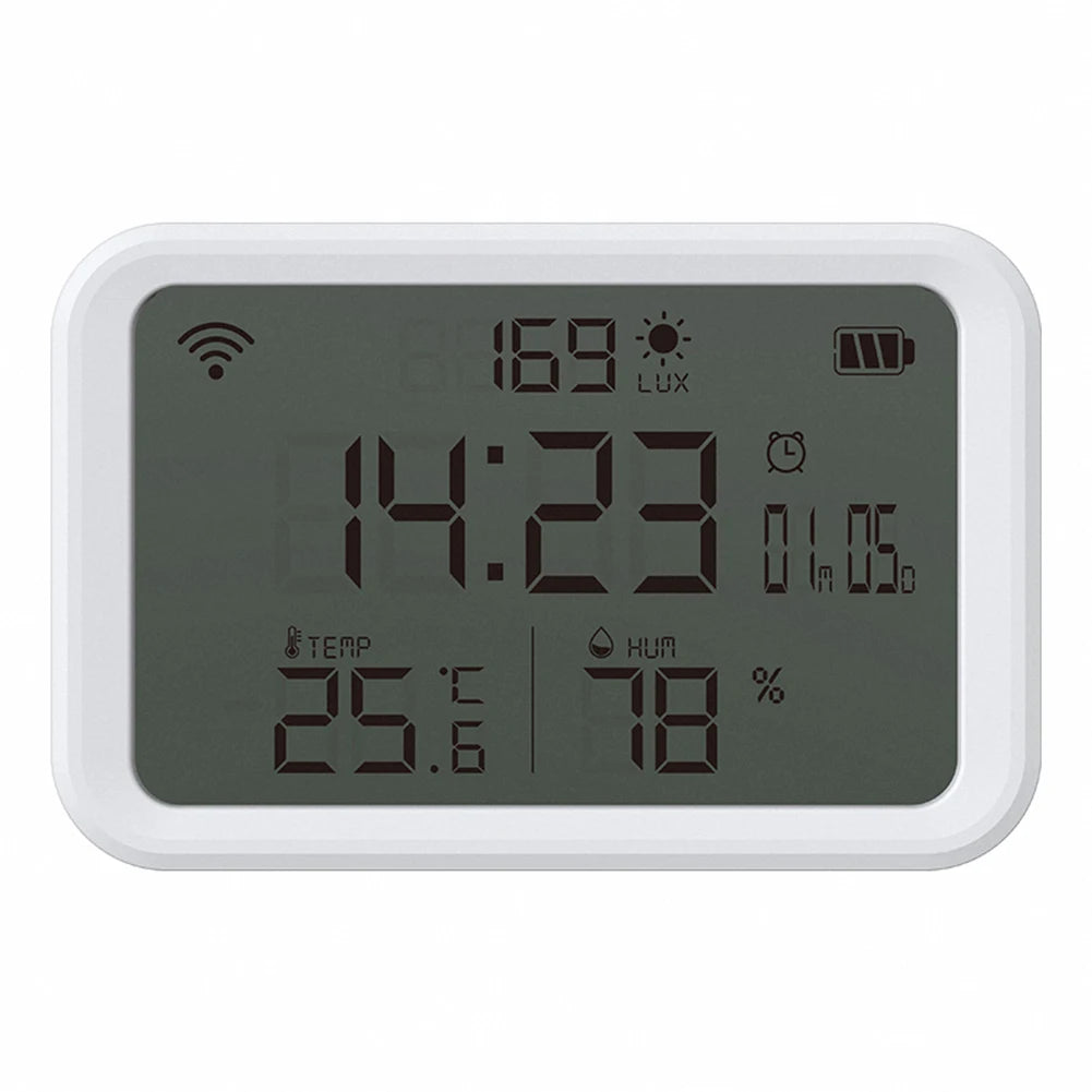 4-in-1 WiFi LCD Thermometer Humidity Meter
