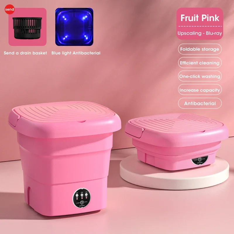 Portable Folding Mini Underwear Washing Machine