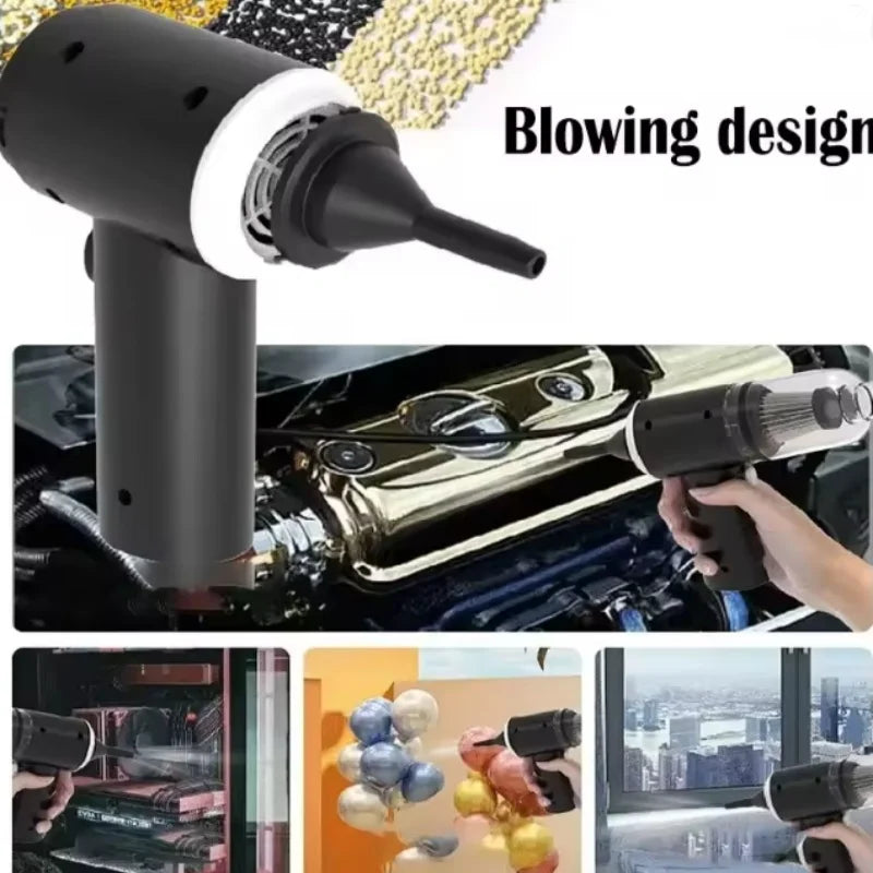 Household 3-In-1 Car Vacuum Cleaner