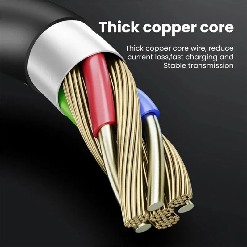 100w LED Digital Display USB Elbow Data Cable