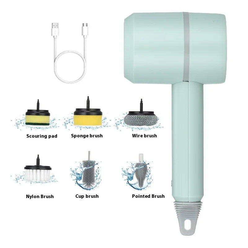 Household Electric Toilet Cleaning Brush