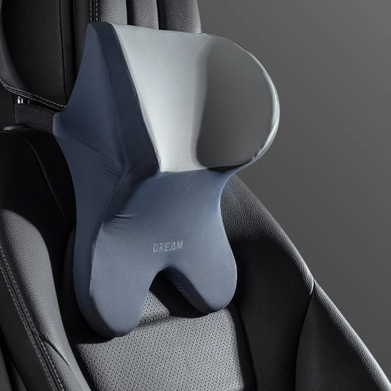 Universal Car Lumbar Support Headrest Neck Pillow