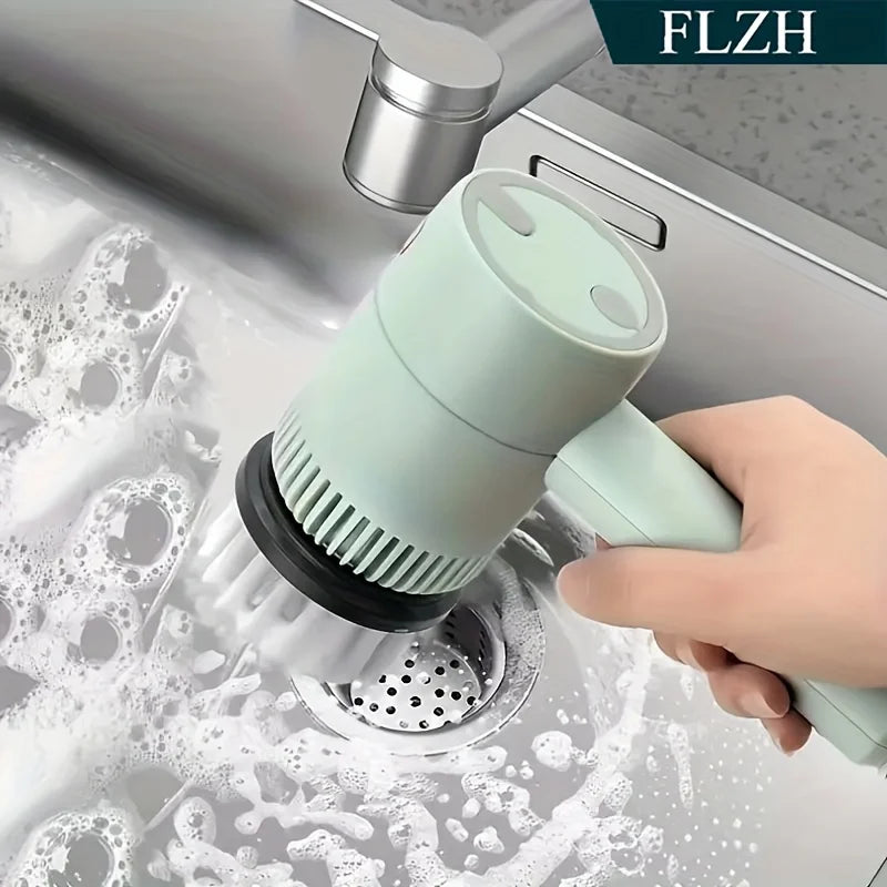 Household Electric Toilet Cleaning Brush