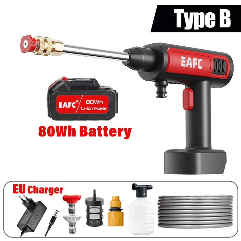 500W Portable Electric Water Car Washer Gun