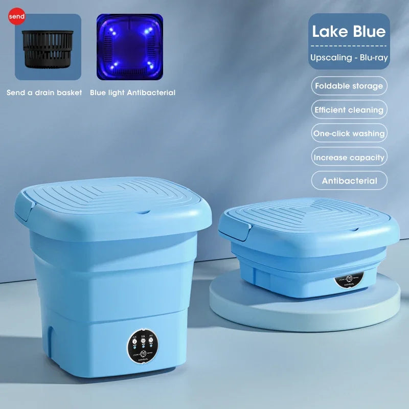 Portable Folding Mini Underwear Washing Machine