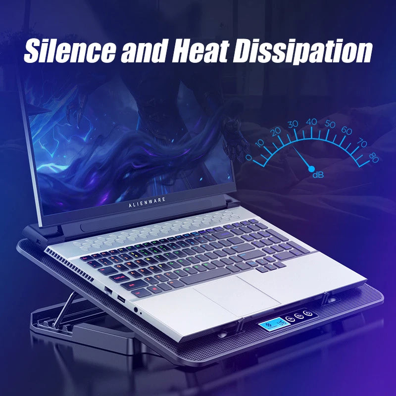 RGB LED A9 Gaming Laptop Cooler Stand