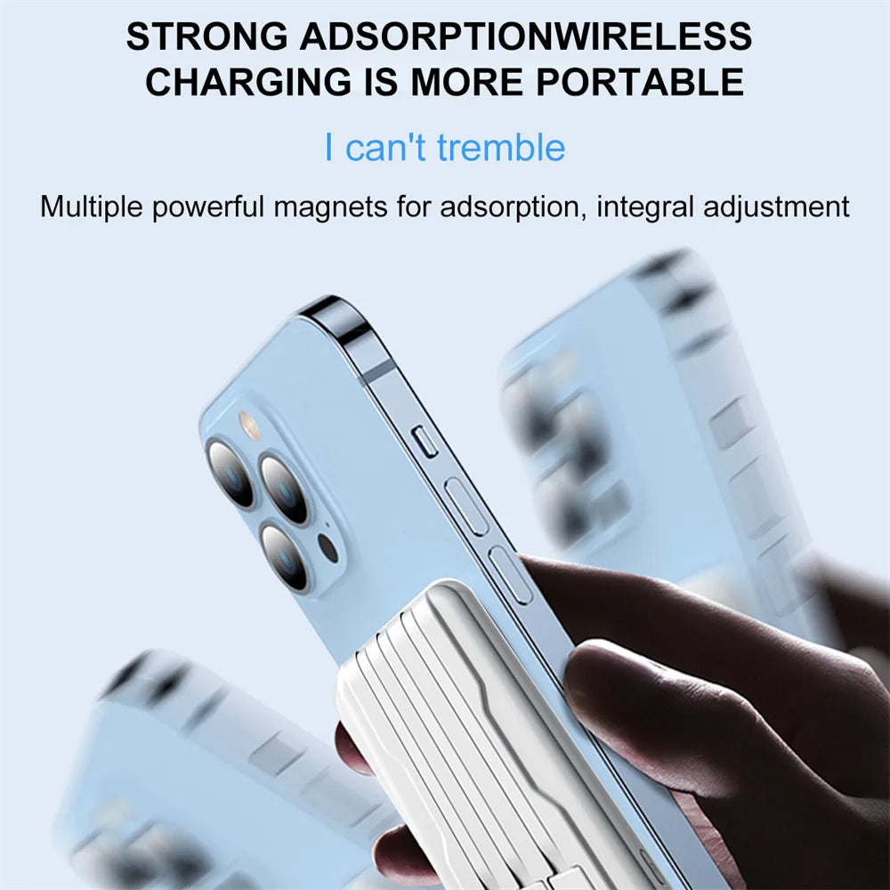 Portable 10000mAh Wireless Fast Magnetic Power Bank