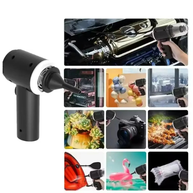 Household 3-In-1 Car Vacuum Cleaner