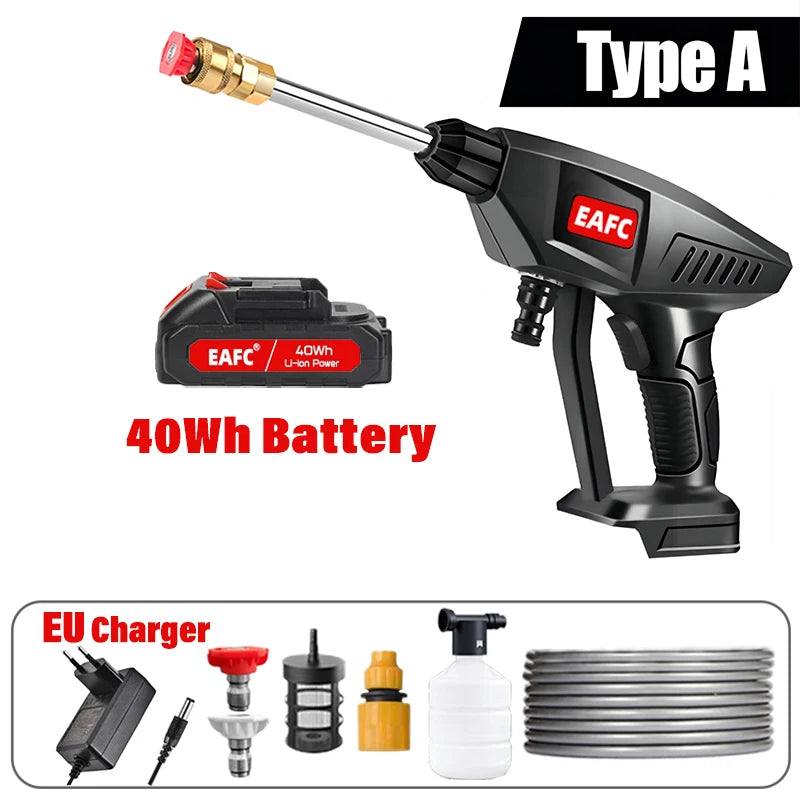 500W Portable Electric Water Car Washer Gun
